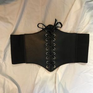 Elastic waist corset